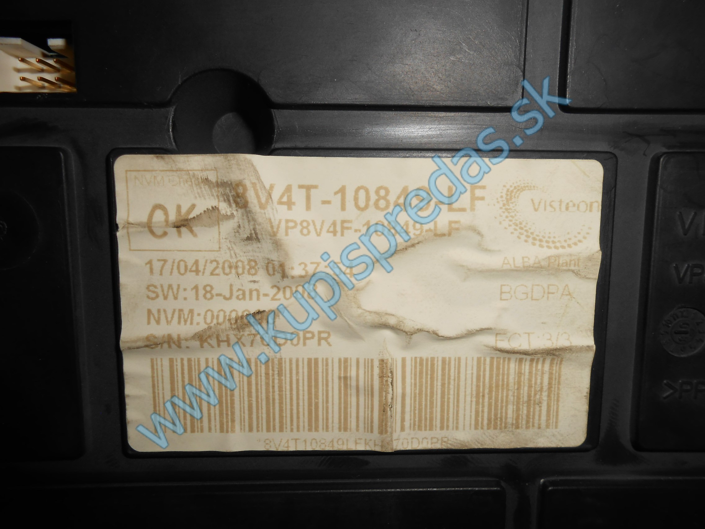 Budiky Ford Focus II / dieselové, facelift, maxidot /